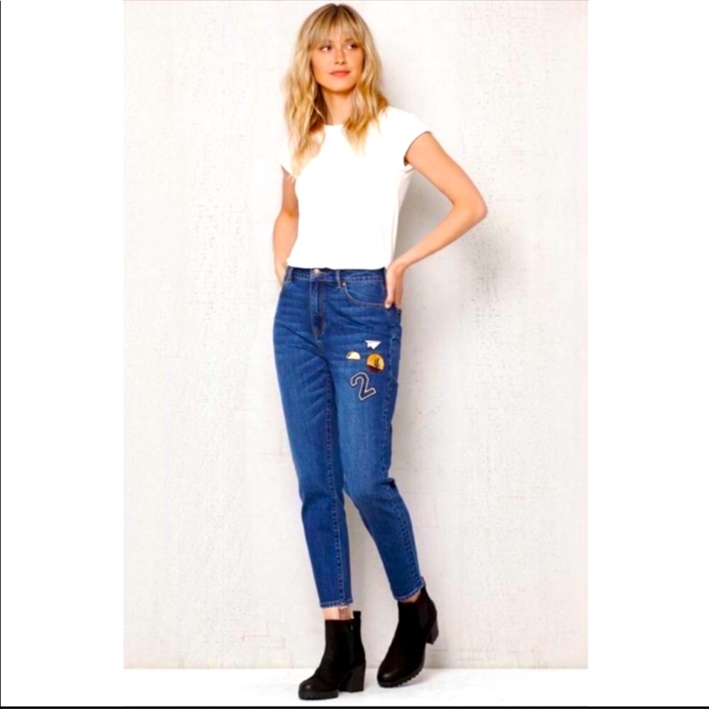 Pacsun “Retro” High Waist Tappered Fit Jeans 24